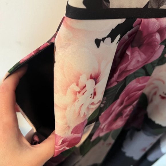 Ted Baker Wilmana magnificent floral skater dress size 2 nwot - Picture 8 of 11